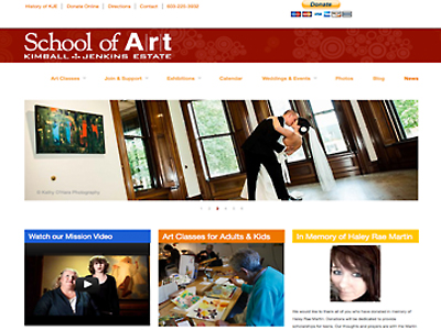 Kimball Jenkins School of Art in Concord NH